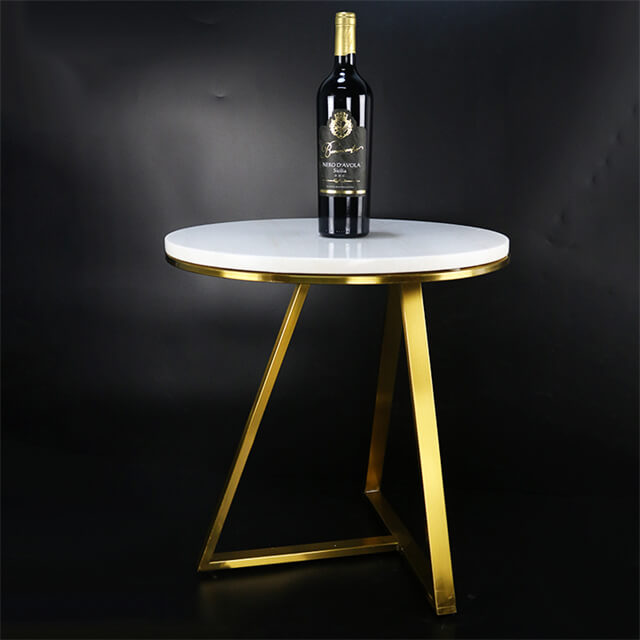 Luxuriöser weißer Marmorstein Countertop Couchtisch Top YT002